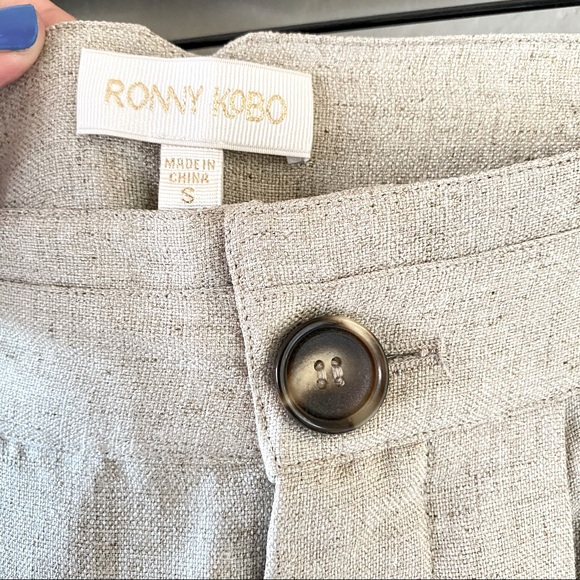 Ronny Kobo Ginevra Sand Pants - Picture 3 of 10